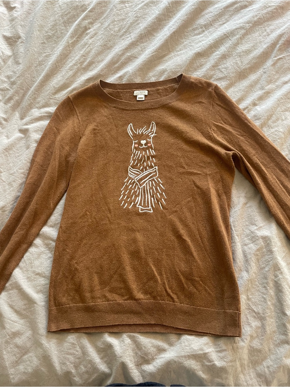 JCREW Wool blend llama alpaca sweater
